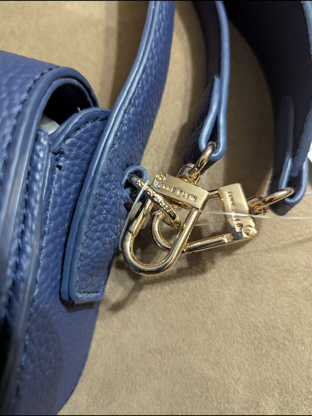 Anne Klein Midnight Blue Crossbody Bag - Picture 7 of 14